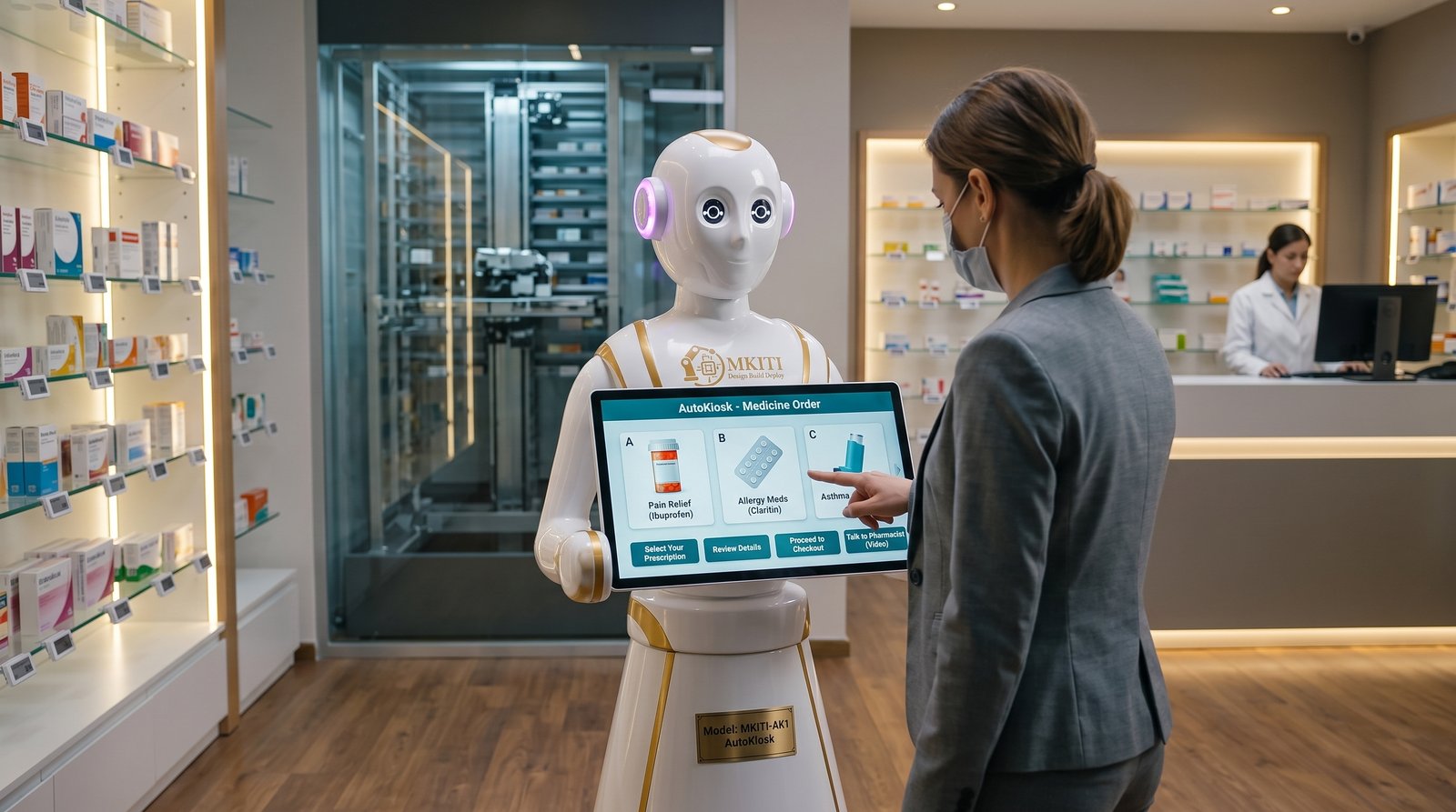 AutoKiosk Robot